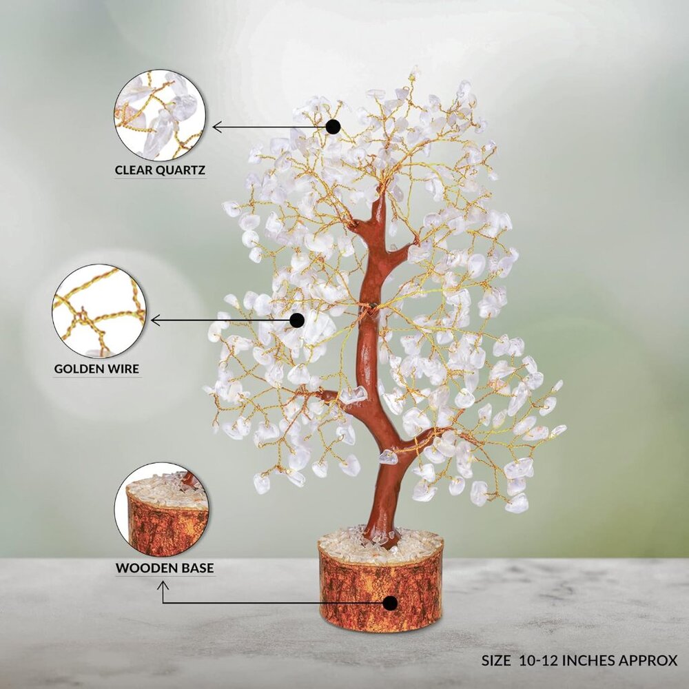 Clear Quartz Crystal Tree - Picture 2 of 4